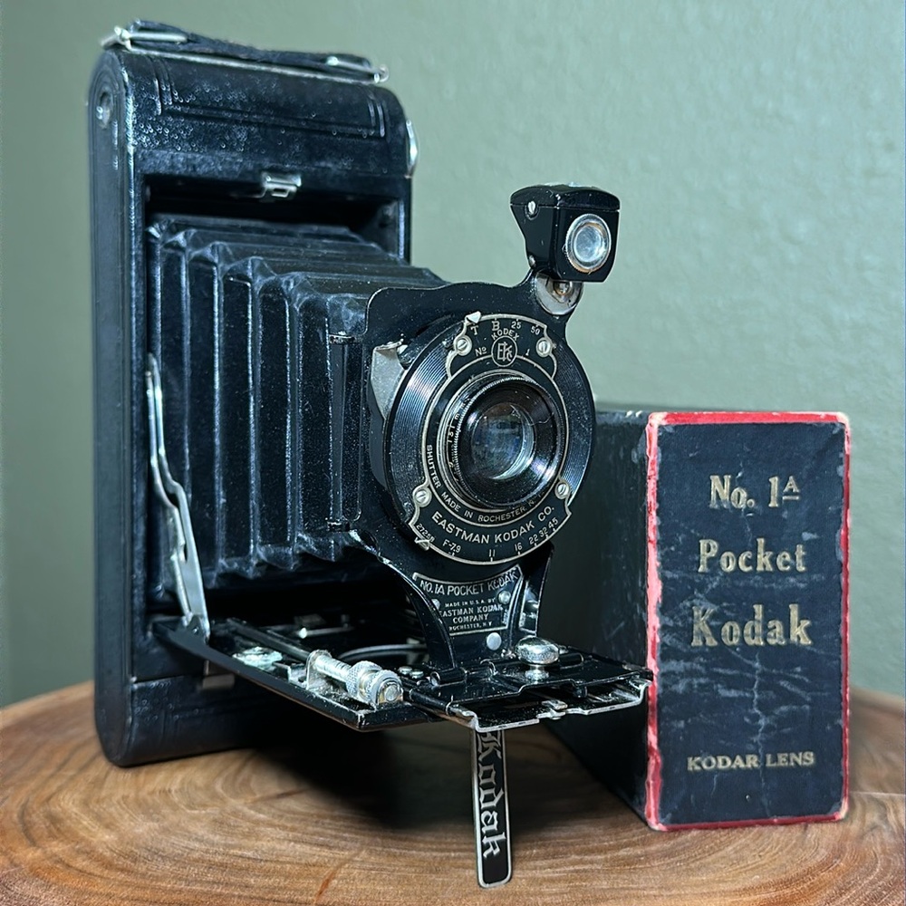 KODAK 1921 No. 1A Pocket Kodak with Original Box